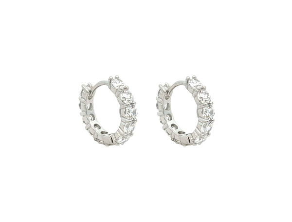 Earrings luxury in Argento 925 Rodiato